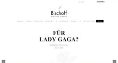 Desktop Screenshot of bischoff-textil.com